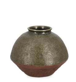 Vasi E Coprivasi>Bizzotto P.VASO KLAS TERRACOTTA VERDE D47