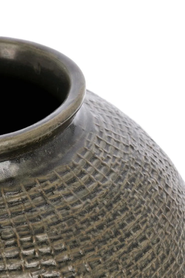 Vasi E Coprivasi>Bizzotto P.VASO KLAS TERRACOTTA VERDE D47