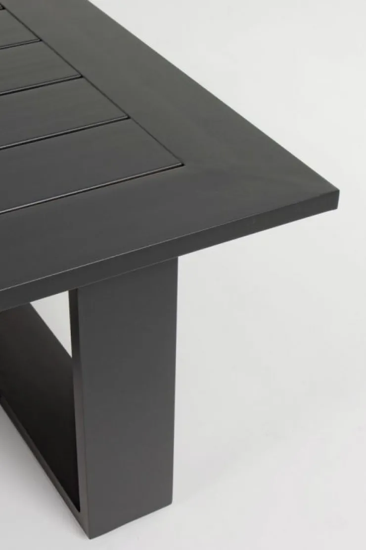 Salotti Completi>Bizzotto SALOTTO IN ALLUMINIO ANTRACITE YK13 - BALTIC