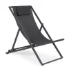 Lettini, Sdraio E Chaise Longue>Bizzotto SDRAIO IN ALLUMINIO ANTRACITE - TAYLOR
