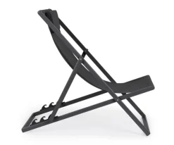 Lettini, Sdraio E Chaise Longue>Bizzotto SDRAIO IN ALLUMINIO ANTRACITE - TAYLOR