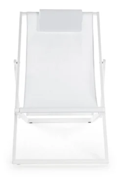 Lettini, Sdraio E Chaise Longue>Bizzotto SDRAIO IN ALLUMINIO BIANCA - TAYLOR