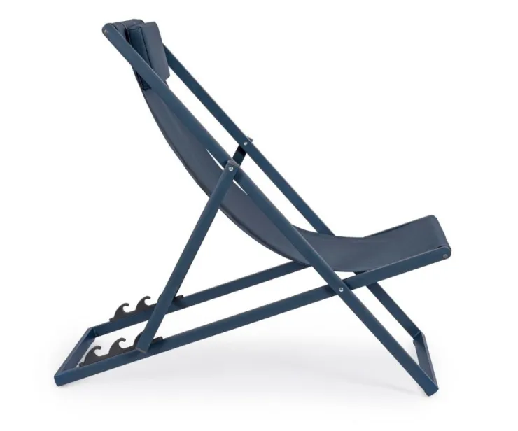 Lettini, Sdraio E Chaise Longue>Bizzotto SDRAIO IN ALLUMINIO NAVY - TAYLOR