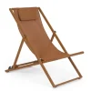 Lettini, Sdraio E Chaise Longue>Bizzotto SDRAIO IN ALLUMINIO PECAN - TAYLOR