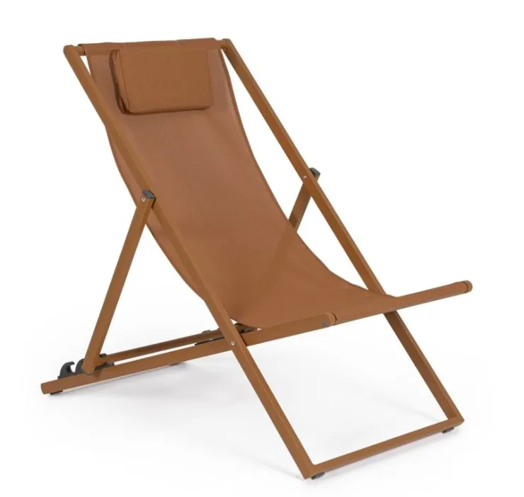 Lettini, Sdraio E Chaise Longue>Bizzotto SDRAIO IN ALLUMINIO PECAN - TAYLOR