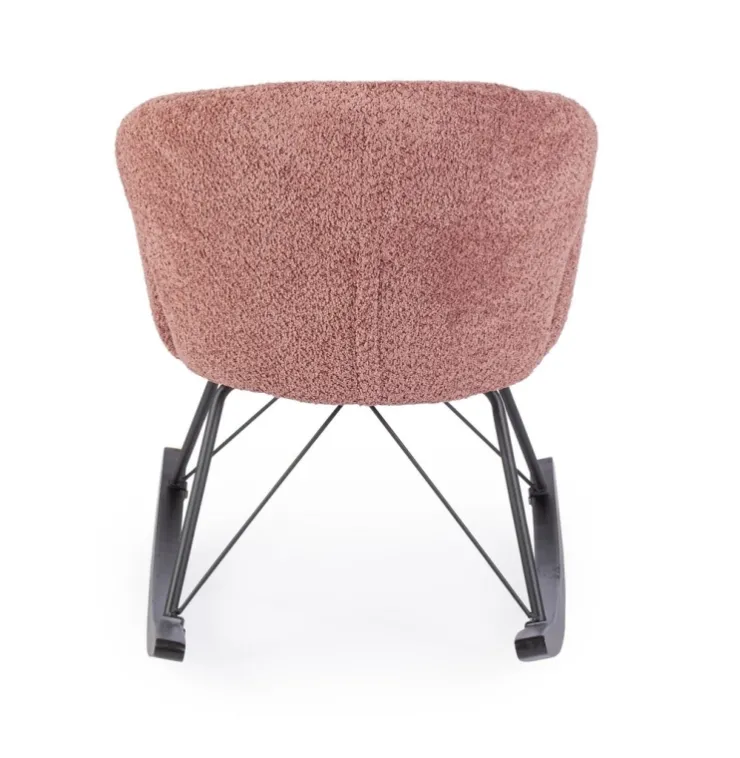 Poltrone E Chaise Longue>Bizzotto SEDIA A DONDOLO EFFETTO BOUCLE' CANYON - SIBILLA