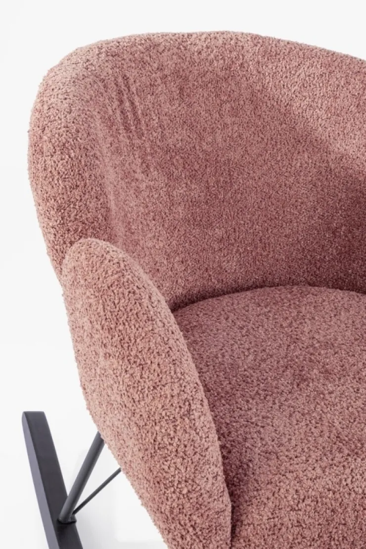 Poltrone E Chaise Longue>Bizzotto SEDIA A DONDOLO EFFETTO BOUCLE' CANYON - SIBILLA