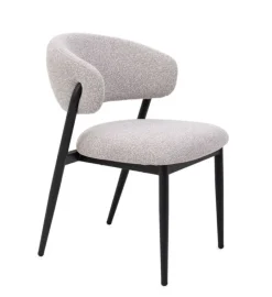 Sedie>Bizzotto SEDIA CASSANDRA NERO/GRIGIO