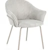 Sedie>Bizzotto SEDIA C-BR CASSIDY WARM/GRIGIO CHIARO