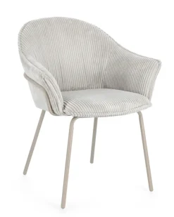 Sedie>Bizzotto SEDIA C-BR CASSIDY WARM/GRIGIO CHIARO