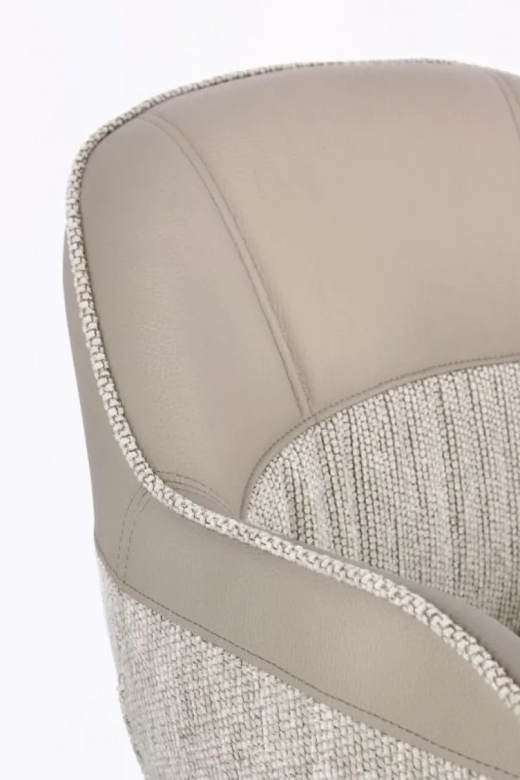 Sedie>Bizzotto SEDIA C-BR GIREVOLE ISOTTA BEIGE