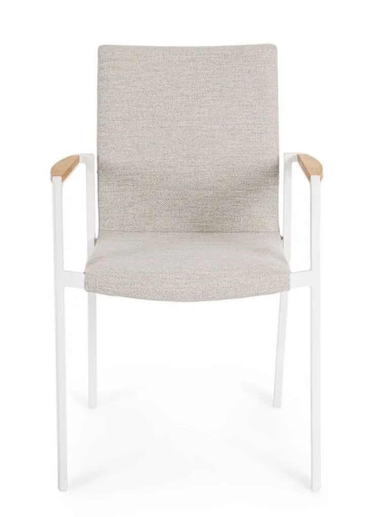 Sedie>Bizzotto SEDIA C-BR JALISCO NEW BIANCO WG20