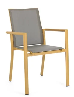 Sedie>Bizzotto SEDIA C-BR KONNOR SENAPE