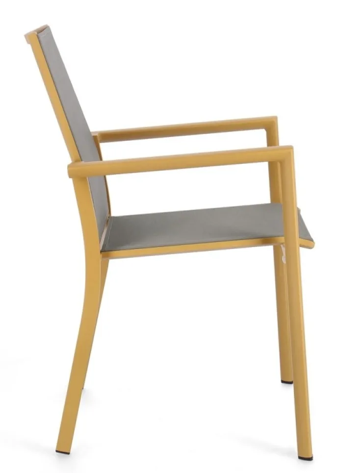 Sedie>Bizzotto SEDIA C-BR KONNOR SENAPE