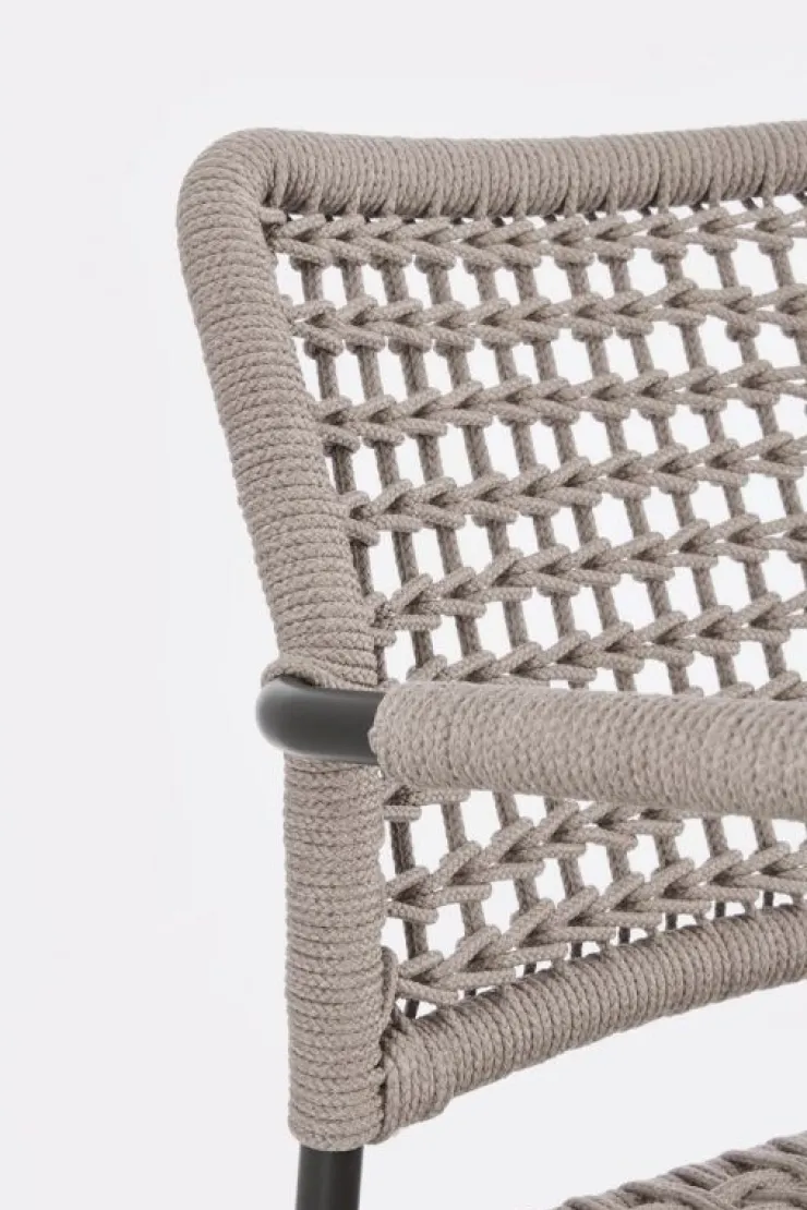 Sedie>Bizzotto SEDIA C-BR RAJADA ANTRACITE/KHAKI