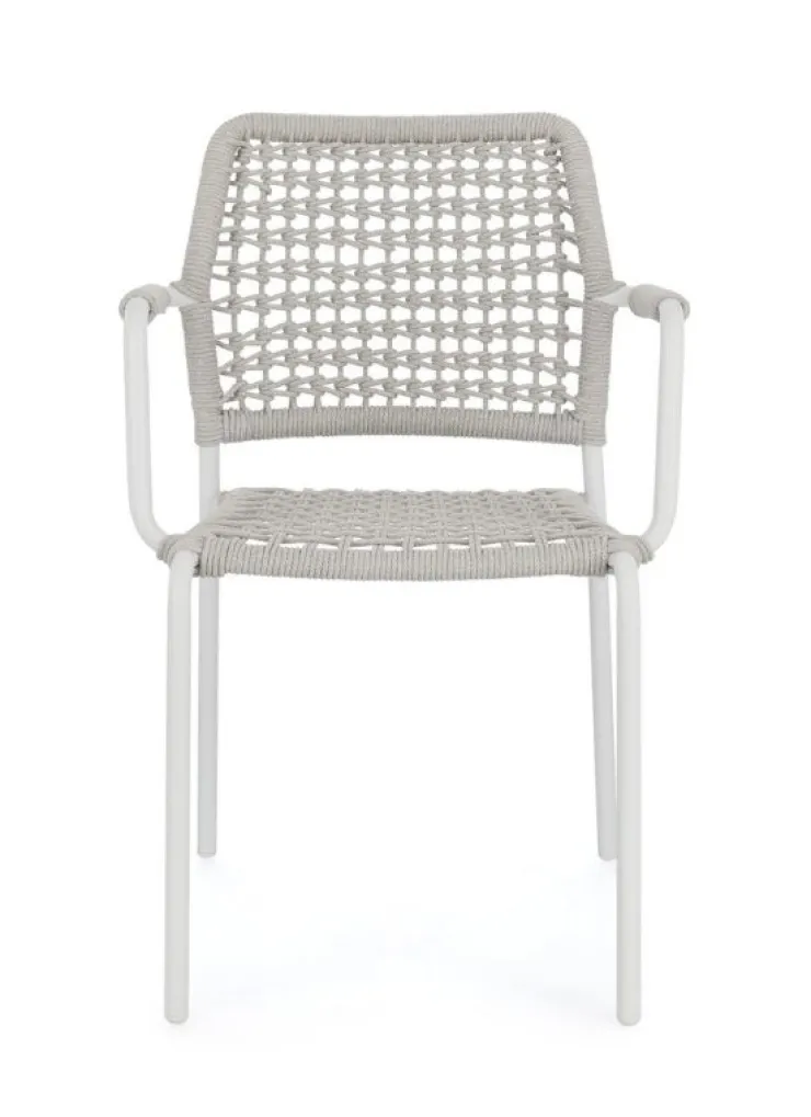 Sedie>Bizzotto SEDIA C-BR RAJADA BIANCO