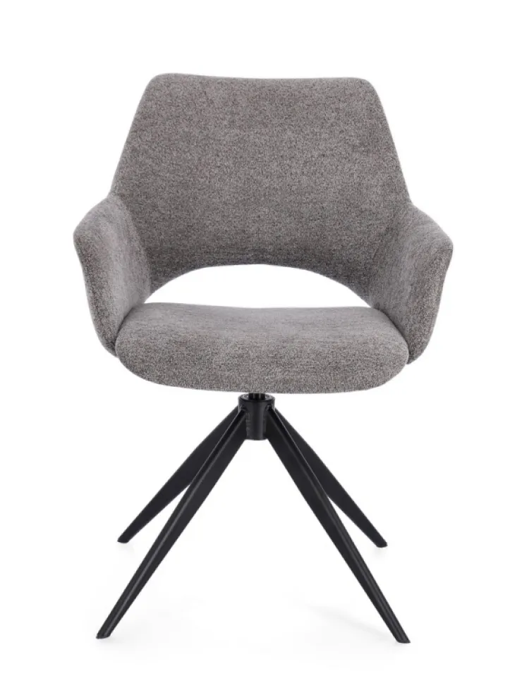 Sedie>Bizzotto SEDIA C-BR VIVIAN GREY