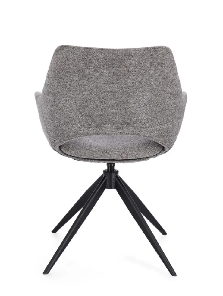 Sedie>Bizzotto SEDIA C-BR VIVIAN GREY
