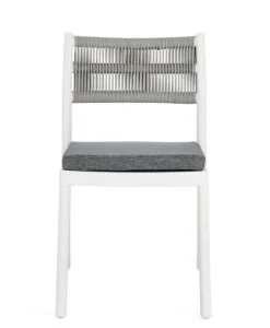 Sedie>Bizzotto SEDIA C-C ALVIN BIANCO/GRIGIO CHIARO