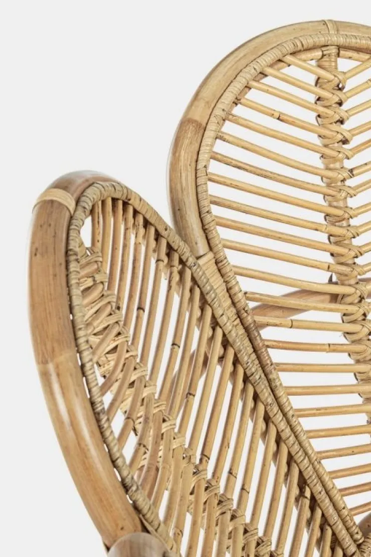 Sedie>Bizzotto SEDIA CON BRACCIOLI IN FIBRE NATURALI - FLORES