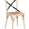 Sedie>Bizzotto SEDIA CROSS METAL W.WASH