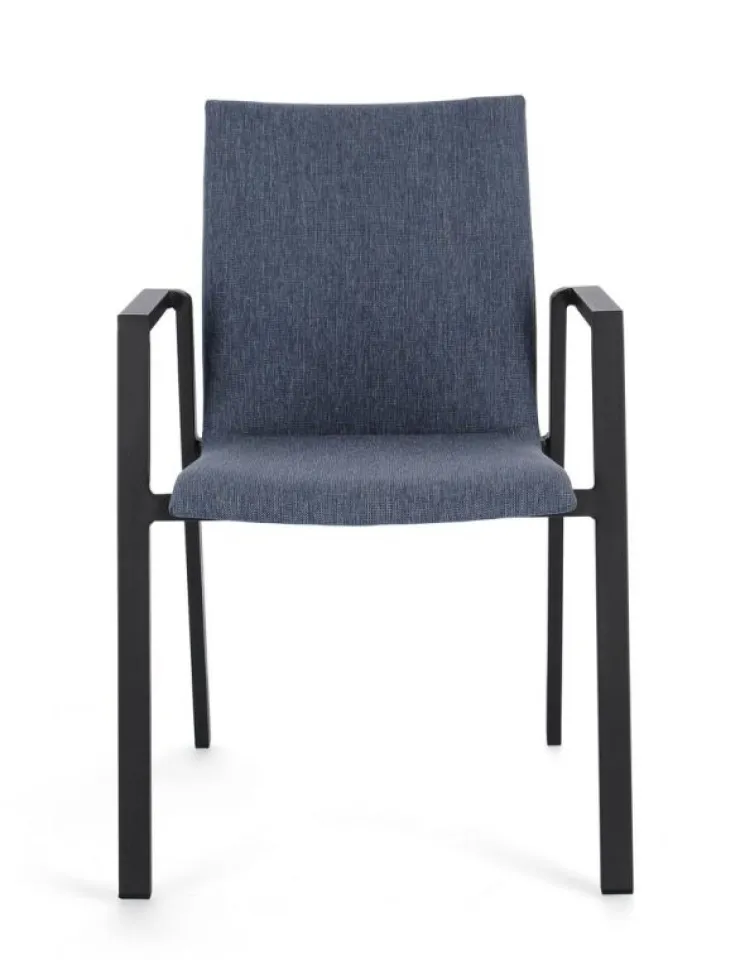 Sedie>Bizzotto SEDIA IN ALLUMINIO DENIM JX55 - ODEON