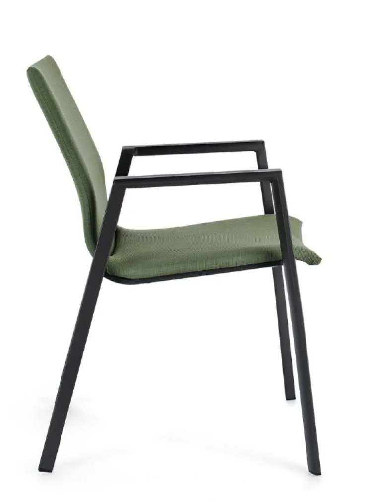 Sedie>Bizzotto SEDIA IN ALLUMINIO OLIVE JX55 - ODEON