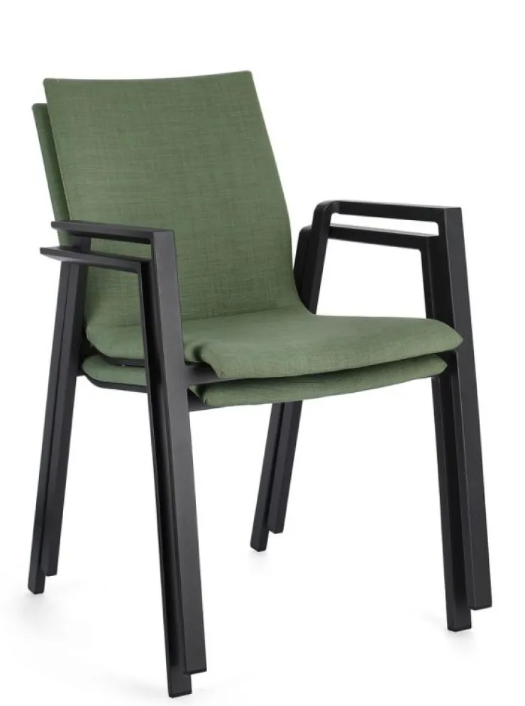 Sedie>Bizzotto SEDIA IN ALLUMINIO OLIVE JX55 - ODEON