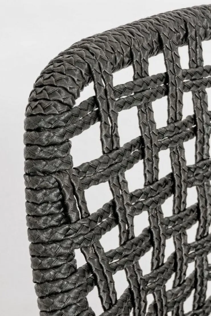 Sedie>Bizzotto SEDIA IN FIBRA SINTETICA NERA - MADISON