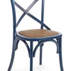 Sedie>Bizzotto SEDIA IN LEGNO BLU - CROSS