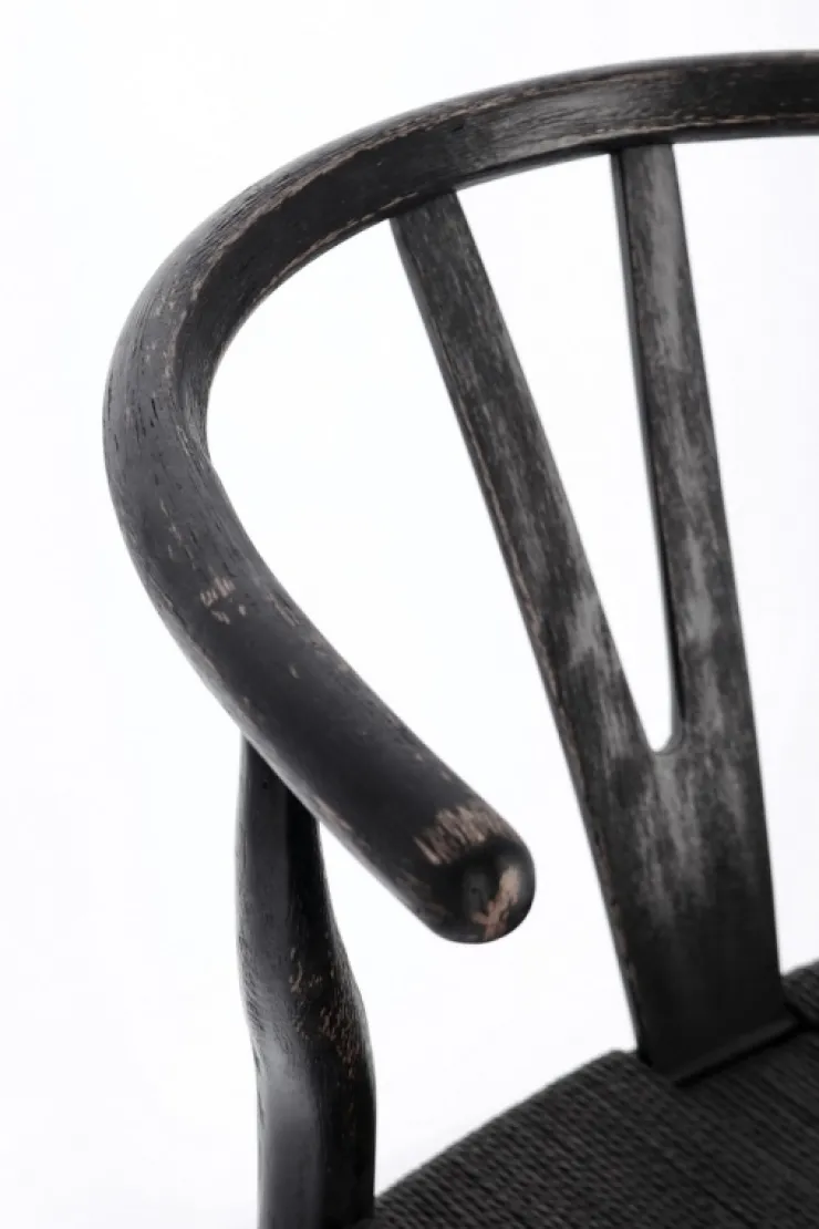 Sedie>Bizzotto SEDIA IN LEGNO NERO - ARTEMIA