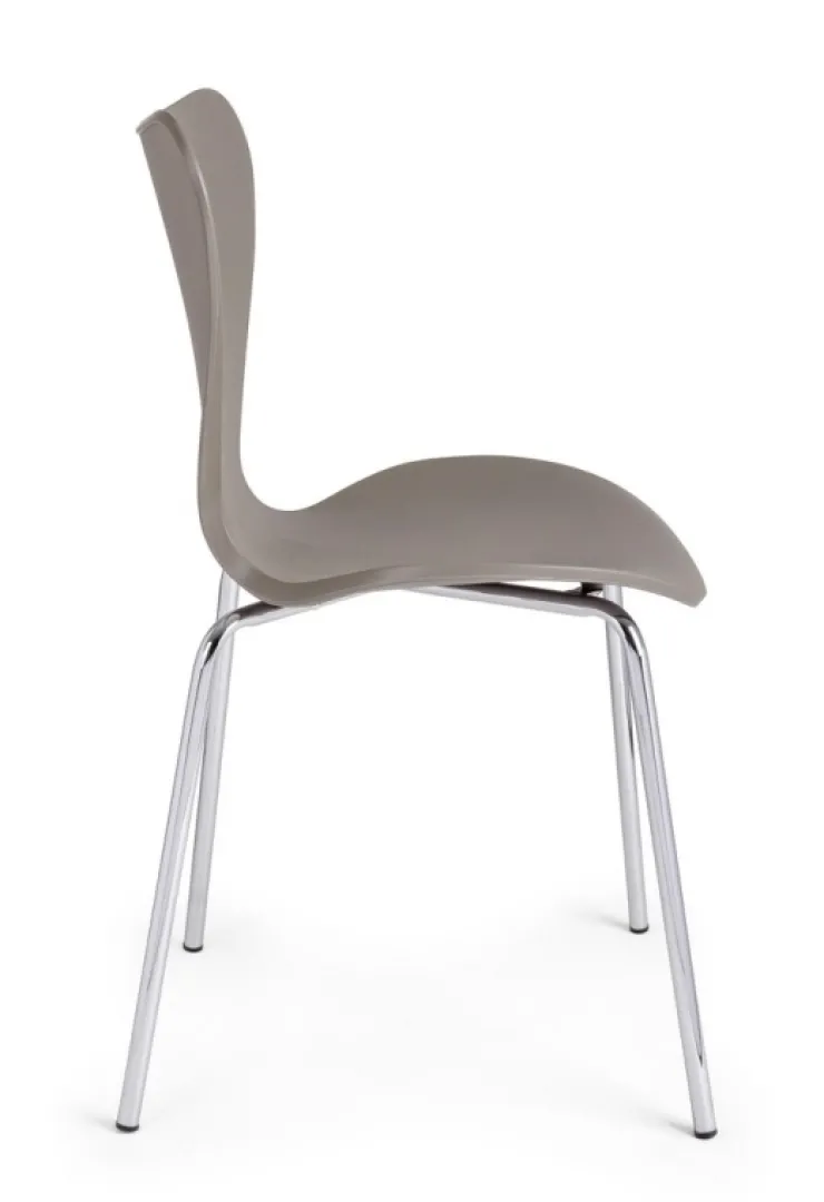 Sedie>Bizzotto SEDIA IN PLASTICA CAMMELLO - TESSA