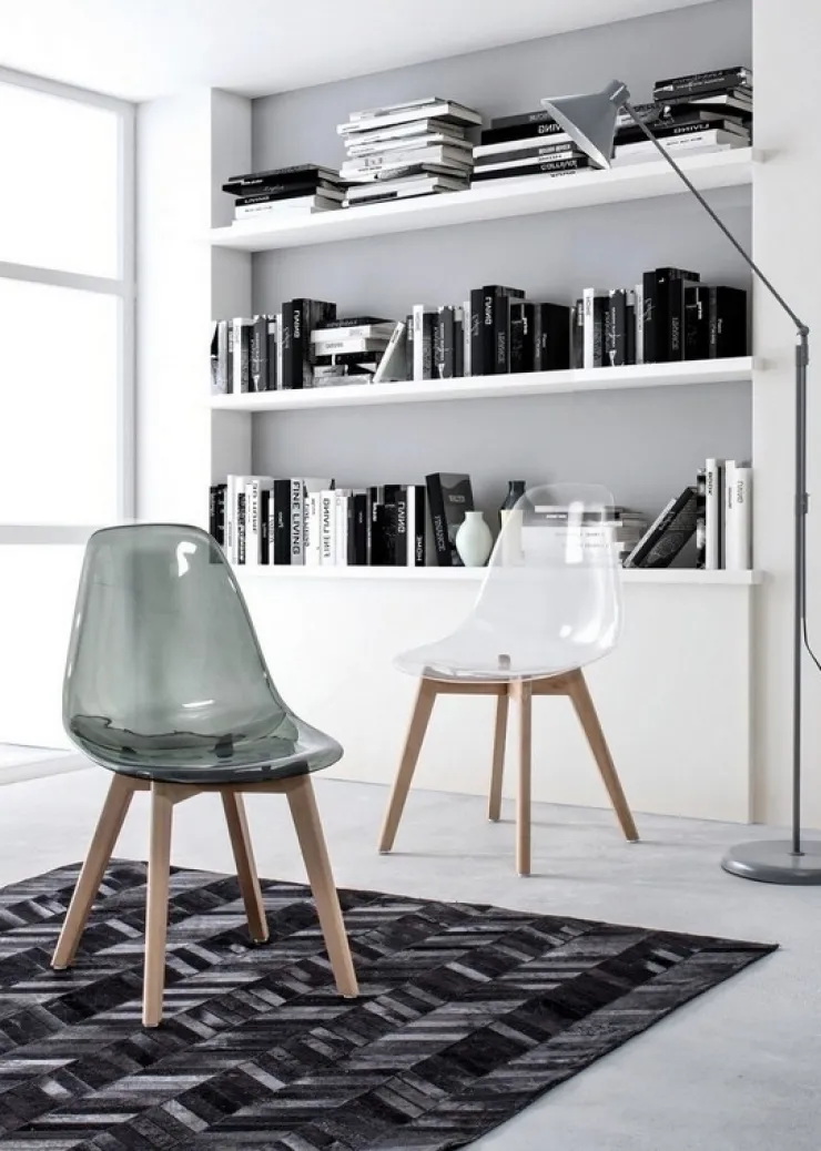 Sedie>Bizzotto SEDIA IN PLASTICA TRASPARENTE - EASY