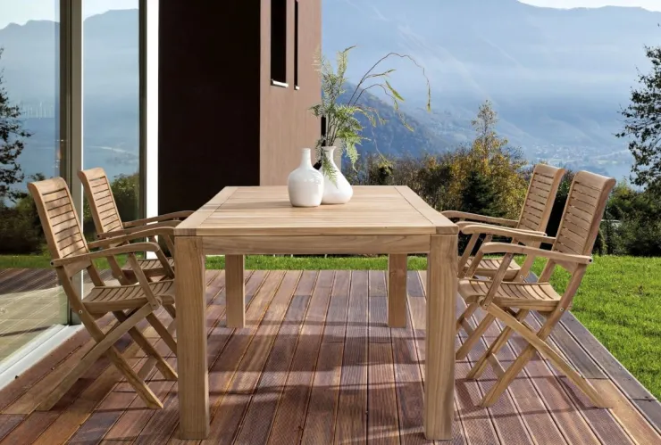 Sedie>Bizzotto SEDIA IN TEAK PIEGHEVOLE - MARYLAND