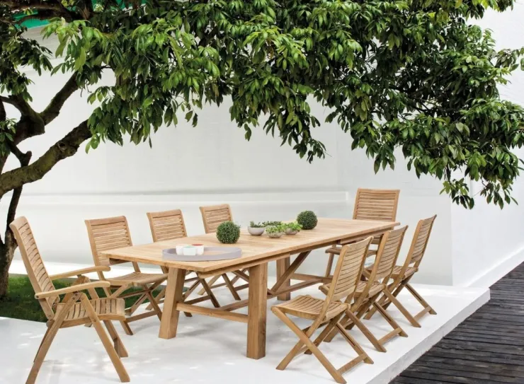 Sedie>Bizzotto SEDIA IN TEAK PIEGHEVOLE - MARYLAND