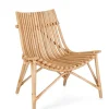 Poltrone E Chaise Longue>Bizzotto SEDIA LOUNGE MENENDEZ NATURALE