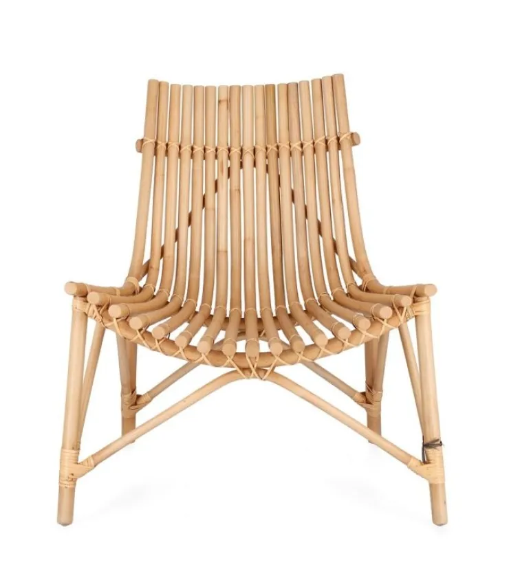Poltrone E Chaise Longue>Bizzotto SEDIA LOUNGE MENENDEZ NATURALE