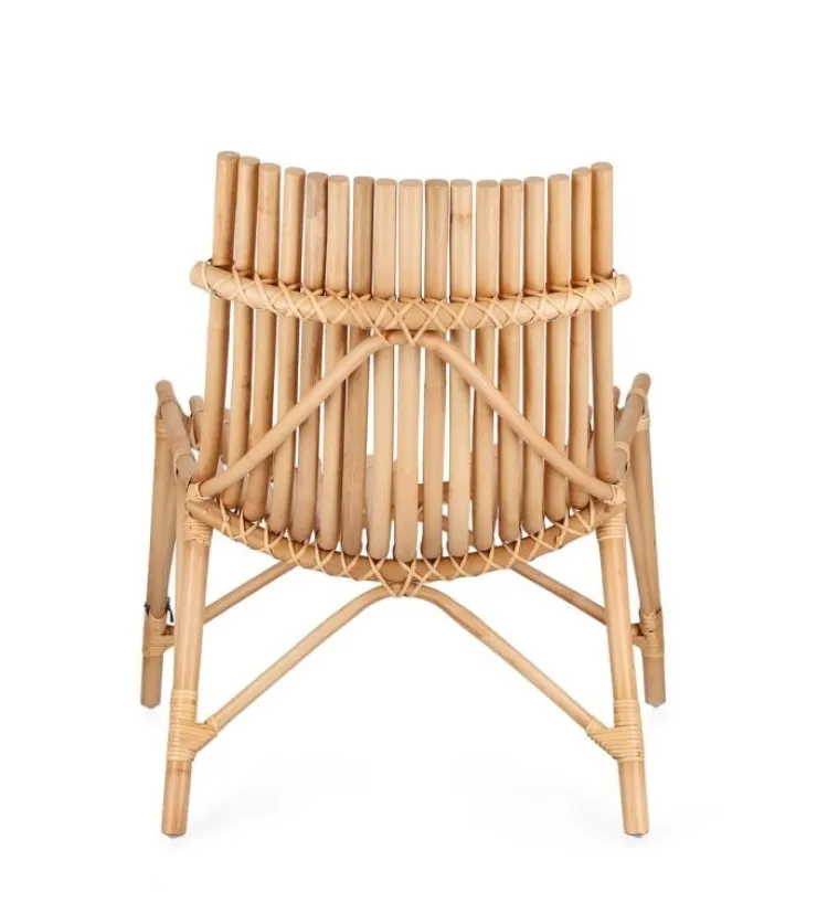 Poltrone E Chaise Longue>Bizzotto SEDIA LOUNGE MENENDEZ NATURALE