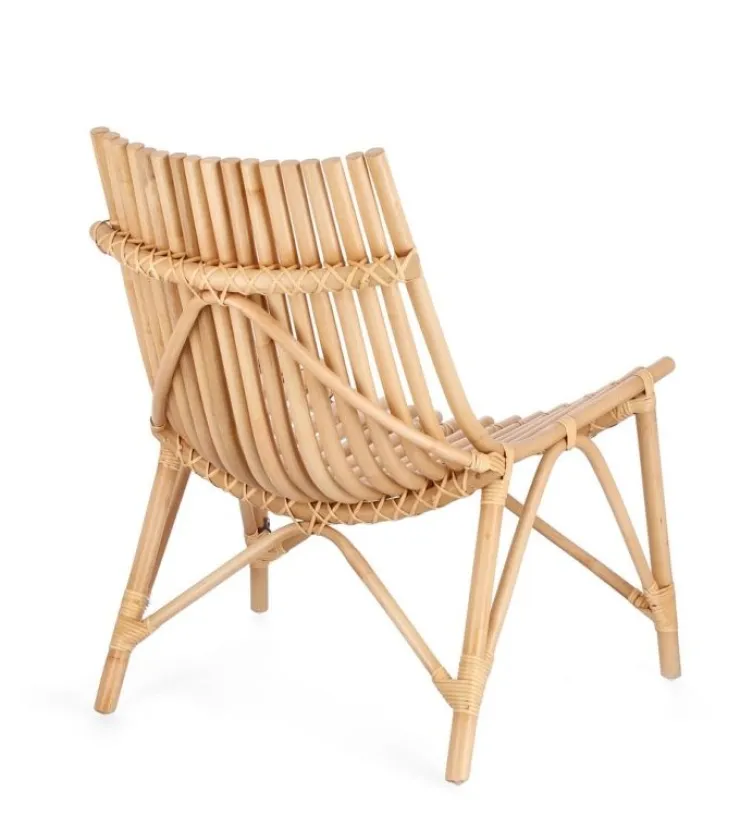 Poltrone E Chaise Longue>Bizzotto SEDIA LOUNGE MENENDEZ NATURALE