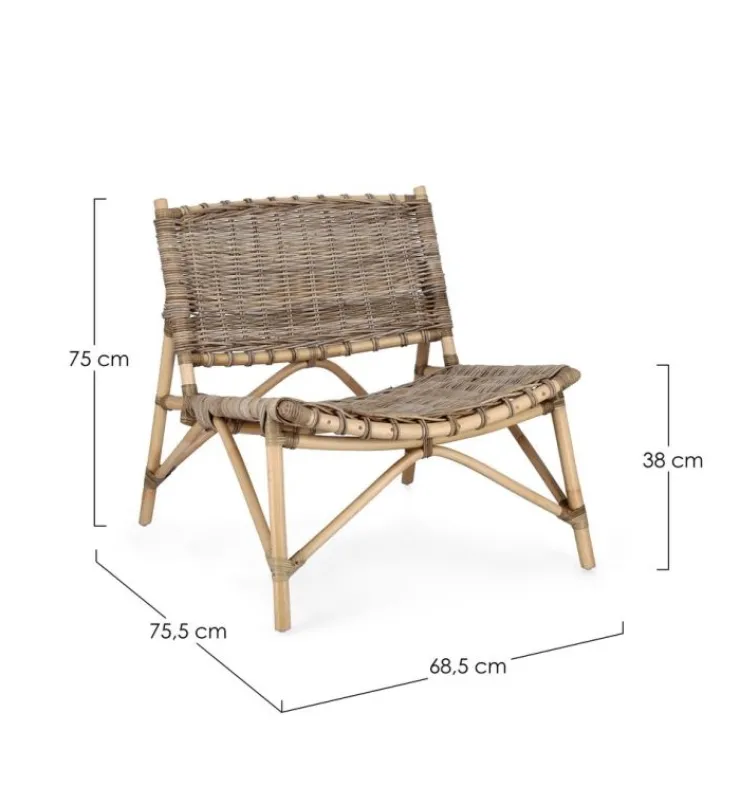 Poltrone E Chaise Longue>Bizzotto SEDIA LOUNGE TARIFA