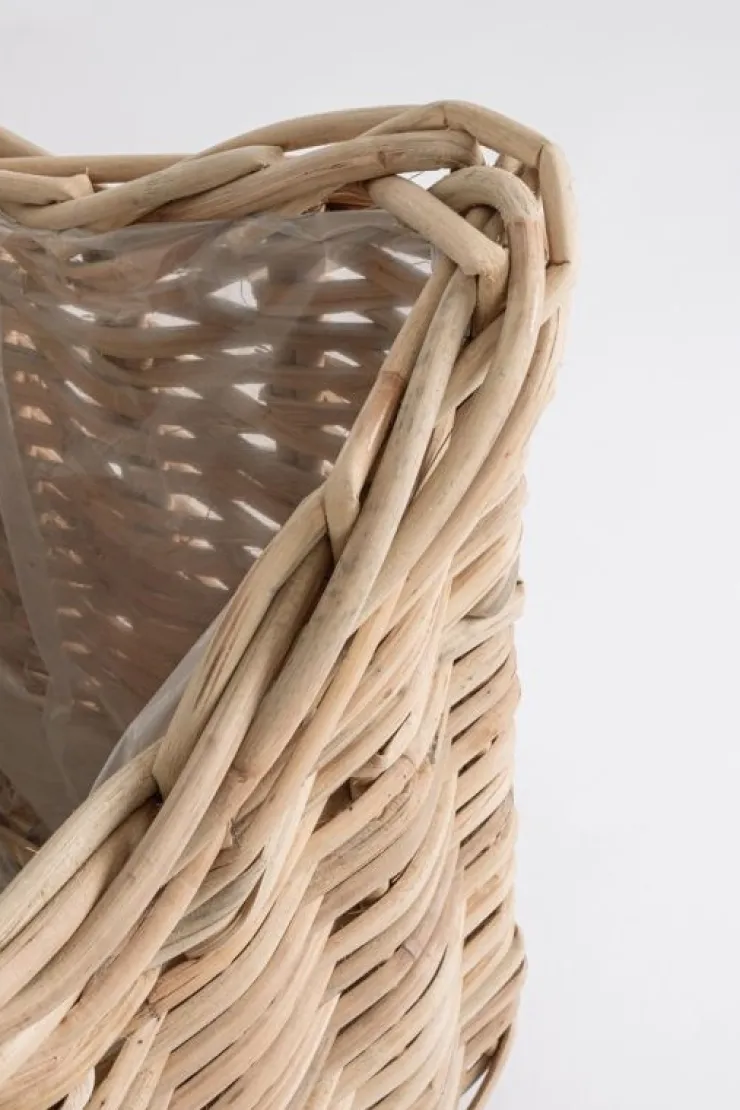 Ceste Decorative>Bizzotto SET2 CESTA HARIS QU NATURALE