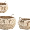 Ceste Decorative>Bizzotto SET3 CESTA 2M ALMA BOMB