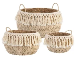 Ceste Decorative>Bizzotto SET3 CESTA 2M ALMA BOMB
