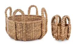 Ceste Decorative>Bizzotto SET2 CESTA 4M KEBUR TO BASSO