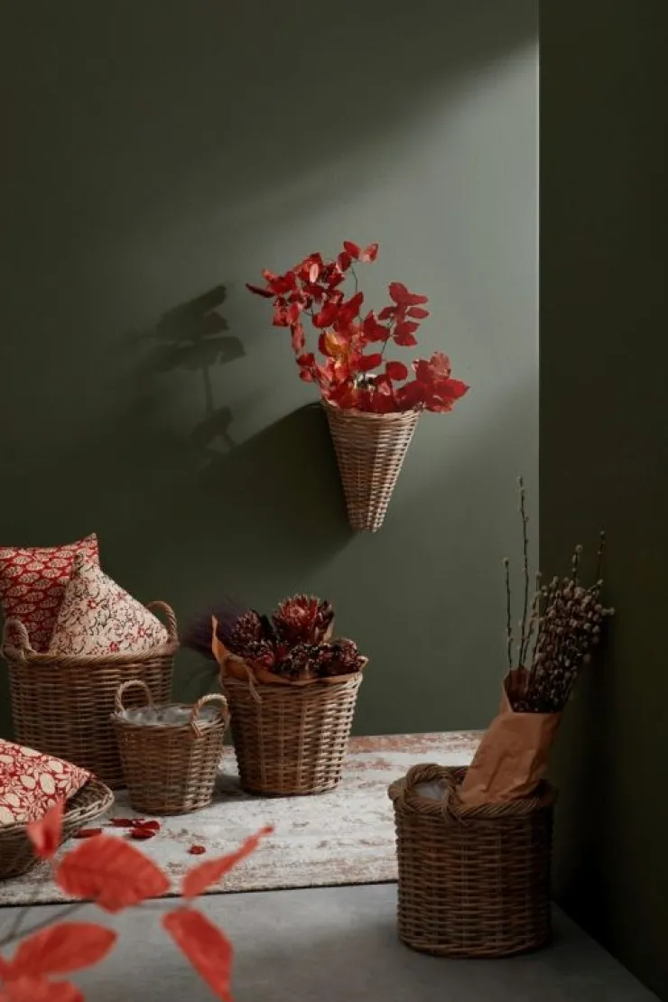 Ceste Decorative>Bizzotto SET3 CESTA 2M RANDY SVAS GRIGIO