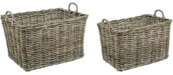 Ceste Decorative>Bizzotto SET2 CESTO 2M NARRA M
