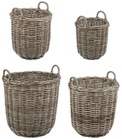 Ceste Decorative>Bizzotto SET4 CESTO 2M NARRA TO