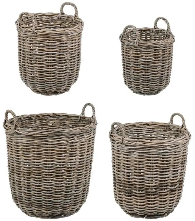 Ceste Decorative>Bizzotto SET4 CESTO 2M NARRA TO