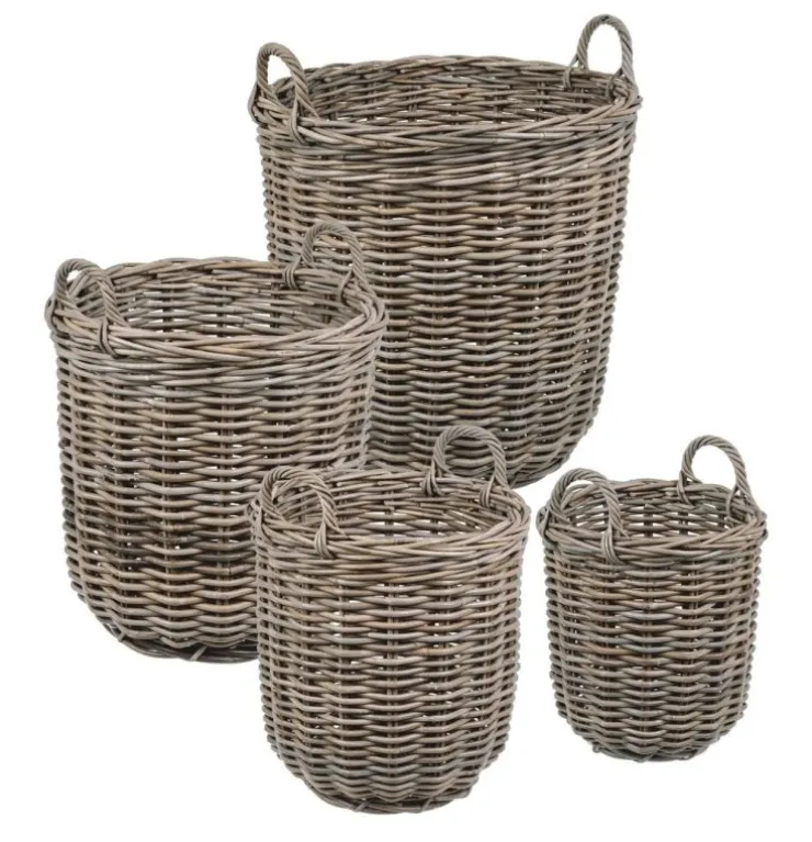 Ceste Decorative>Bizzotto SET4 CESTO 2M NARRA TO