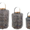 Lanterne>Bizzotto SET3 LANTERNA KAYLIE BOMB BLU-ORO